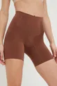 rjava Spanx kratke hlače za oblikovanje postave Oncore Mid-Thigh Ženski
