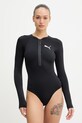 Puma - Strój kąpielowy miękka czarny 907684