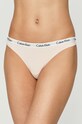 Calvin Klein Underwear - Stringi dzianina różowy 0000D1617A