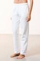 Etam - Spodnie piżamowe OOJAM dzianina biały 652304380
