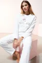 biela Etam - Pyžamové nohavice OOJAM