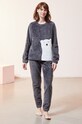 Etam - Пижамные брюки OXFORD серый 652311904