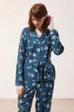 tyrkysová Etam - Pyžamová košeľa JUNE