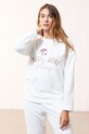 Etam - Bluza piżamowa OOJAM biały 652313580