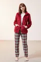 czerwony Etam - Komplet piżamowy 3-częściowy OLYMPE