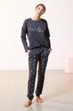 Etam - Longsleeve piżamowy OVIDE 652320504 szary AW20