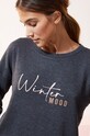 Etam - Longsleeve piżamowy OVIDE 652320504 szary
