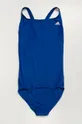 modrá adidas Performance - Detské plavky 110-170 cm GE2018 Dievčenský