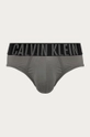 Calvin Klein Underwear - Slipy (2-pak) sivá