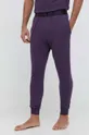fialová Pyžamové nohavice Calvin Klein Underwear Pánsky