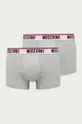 сірий Moschino Underwear - Боксери (2-pack) Чоловічий