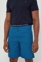 Pyžamo Tommy Hilfiger UM0UM01959 modrá SS25