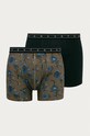 Scotch & Soda - Boxerky (2-pak) potlač čierna 157593