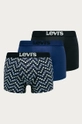 tmavomodrá Levi's - Boxerky (3-pak) Pánsky