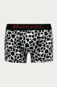 Brave Soul - Boxerky (2-pak) biela