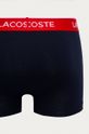 Boxerky Lacoste (3-pak) 5H3401 tmavomodrá