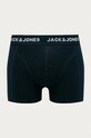 Jack & Jones - Bokserki (3-pack) dzianina granatowy 12171946