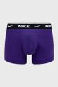 Boxerky Nike (3-pak) tmavě fialová