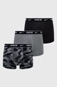 Boxerky Nike 3-pak pletenina sivá KE1008