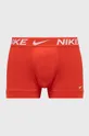 Nike Bokserki (3-pack) czerwony