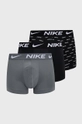 szary Nike bokserki (3-pack) Męski