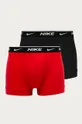 červená Boxerky Nike Pánsky