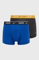 Boxerky Nike pletenina modrá KE1085