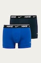 Μποξεράκια Nike 2-pack εφαρμοστό σορτς μπόξερ μπλε KE1085