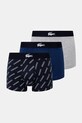 Боксери Lacoste 3-pack трикотаж темно-синій 5H1774
