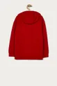 Guess Jeans - Gyerek melegítőfelső pamutból 116-175 cm piros