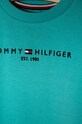 Băieți Tommy Hilfiger - Bluza copii 98-176 cm KB0KB05797 turcoaz