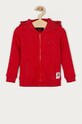 Tommy Hilfiger - Bluza copii 98-176 cm uni rosu KB0KB05806