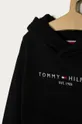 Tommy Hilfiger - Detská mikina 98-176 cm  Základná látka: 65% Bavlna, 5% Elastan, 30% Polyester Podšívka kapucne : 60% Bavlna, 40% Polyester Elastická manžeta: 59% Bavlna, 2% Elastan, 39% Polyester