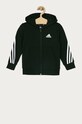 adidas Performance - Bluza copii 110-176 cm GE0663 uni negru GE0663