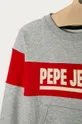 Pepe Jeans - Bluza bawełniana dziecięca Keith 104-180 cm 100 % Bawełna