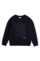 Boss - Bluza copii print bleumarin J25G64.164.176