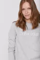сірий Calvin Klein - Бавовняна кофта