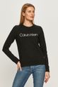 czarny Calvin Klein - Bluza bawełniana K20K202157 Damski