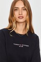 Tommy Hilfiger - Μπλούζα σκούρο μπλε WW0WW28220