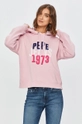 fioletowy Pepe Jeans - Bluza Babe