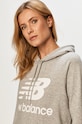 New Balance - Mikina sivá WT03550AG