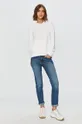 Calvin Klein Jeans - Mikina biela