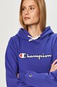 Champion - Bluza bawełniana 113185 fioletowy 113185