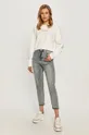 Calvin Klein Jeans - Bluza J20J217229 biały