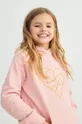 розовый Femi Stories - Детская хлопковая кофта Cole 116-140 cm Для девочек