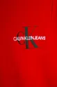 Calvin Klein Jeans - Detská bavlnená mikina 140-176 cm červená