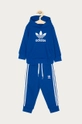 блакитний adidas Originals - Дитячий спортивний костюм 62-104 cm GD2629 Дитячий