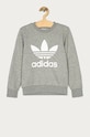 adidas Originals - Detská mikina 128-164 cm GD2709 bez kapucne sivá GD2709