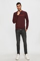 Calvin Klein - Mikina K10K105719 fialová AW20