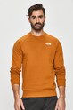 Îmbrăcăminte The North Face - Hanorac de bumbac NF0A4SZ9VW11 maro